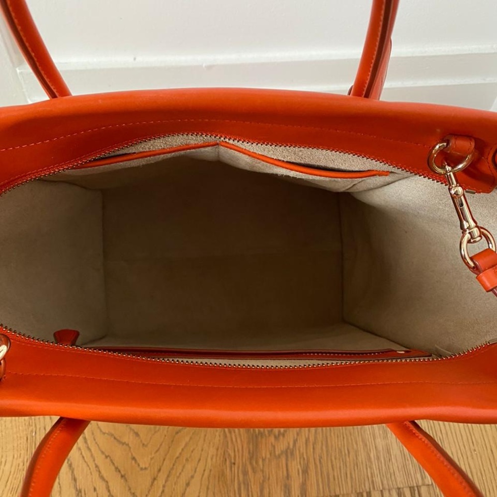 Coach orange bag
